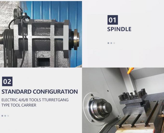 CK0640 Maszyna do cięcia obrotu CNC pionowa Automatyczne płaskie łóżko poziome 1