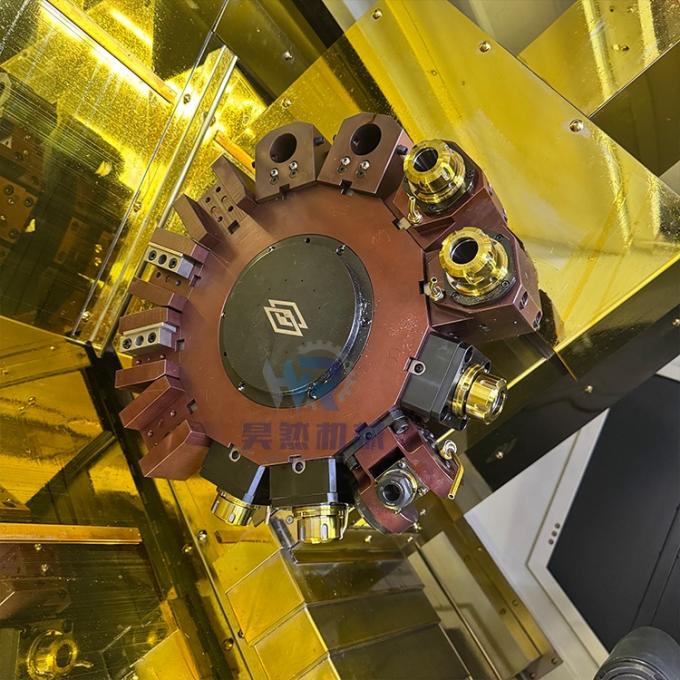 Automatyczna tokarka CNC ze skośnym łożem i dwoma wrzecionami TCK56Y z wrzecionem pomocniczym, tokarka CNC 5