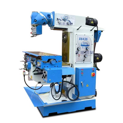 750w Metalowa pionowa ręczna frezarka stołowa X6436