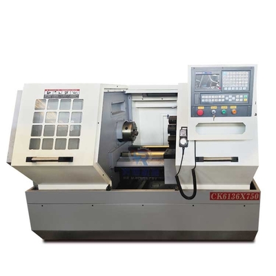 Siemens System CK6136 Nowy płaski łóżko automatyczny cnc lathe Machine dla metalu