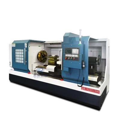 Wysokiej precyzji poziome CNC Rurowy Węzeł Prętowy QK1322-1500 Z 500MM Maksymalna Długość cięcia