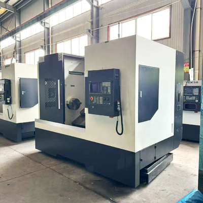 Automatyczna tokarka CNC ze skośnym łożem i dwoma wrzecionami TCK56Y z wrzecionem pomocniczym, tokarka CNC