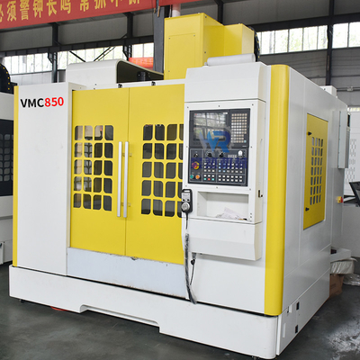3-osiowe pionowe frezowanie centrum przetwarzania CNC Dystrybutorzy maszyn VMC850 z kontrolerem FNK