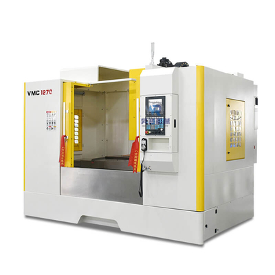 Wysokowydajna 4-osiowa maszyna VMC Pionowe centrum obróbkowe CNC Producenci VMC1270