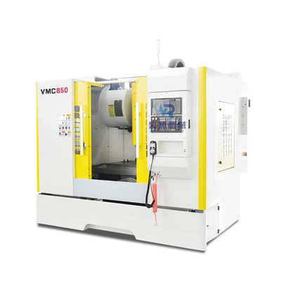 4-osiowe metalowe centrum tokarskie CNC VMC Pionowe centrum obróbkowe VMC850