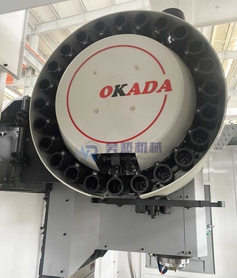 Sterowanie CNC Pionowe centrum obróbcze 16/24 Zmieniacz narzędzi Pojemność 1400 x 700 mm