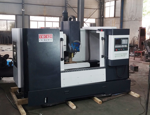 Specjalna maszyna VMC420 CNC Vertical Machining Center Milling 380V 50HZ