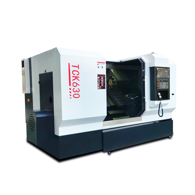 45 stopni CNC Metaliczny obrójnik Tck630 Slant Bed Center Turning
