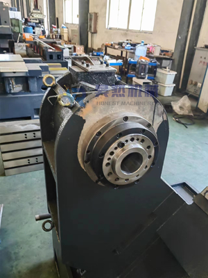 Wysokiej precyzji poziome schylne łóżko CNC lathe Machine TCK46P
