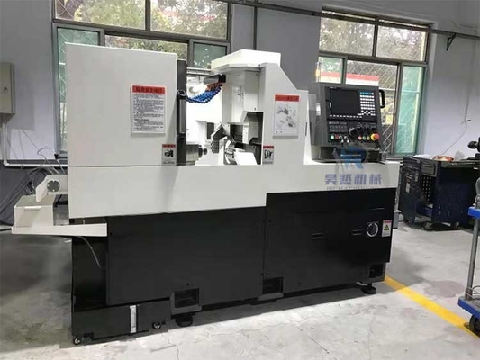 SM205 Szwajcarski typ Automatyczny Cnc Horizontal Lathe Machine Biały