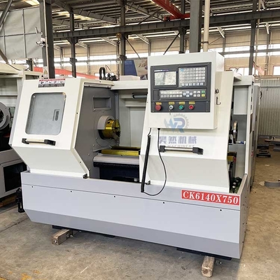 CK6140 1000mm pozioma maszyna do obrabialni CNC GSK System Power Turret 380V
