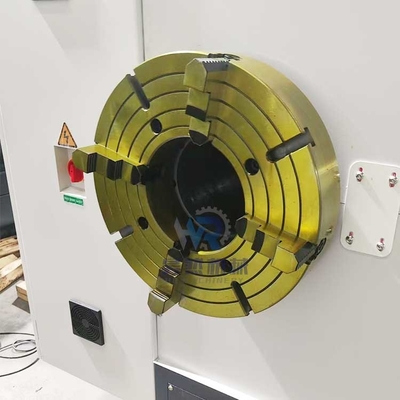 Qk1322 Podwójny czuk poziomy płaskie łóżko automatyczne CNC rurowe przędzenie maszynę obracającą do metalu