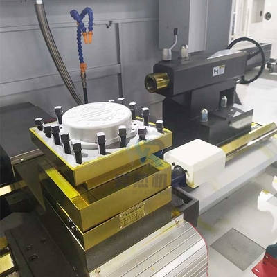 Qk1322 Podwójny czuk poziomy płaskie łóżko automatyczne CNC rurowe przędzenie maszynę obracającą do metalu