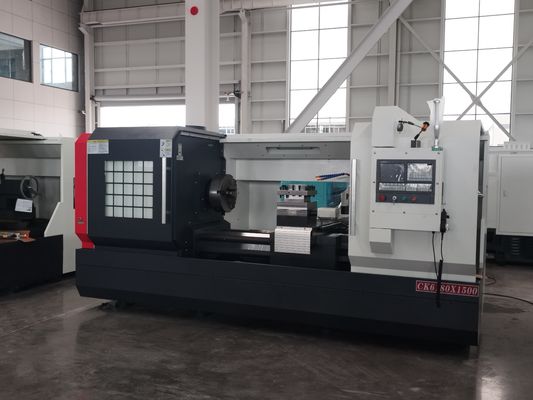 CK6180-1500 CNC Lathe Machine with 800mm Swing Diameter 1500mm Processing Length and 11kw Power
